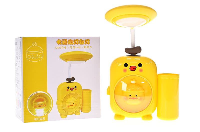 LED-лампа-нічник 2 в 1 з контейнером та USB-кабелем