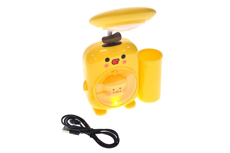LED-лампа-нічник 2 в 1 з контейнером та USB-кабелем, фото 3