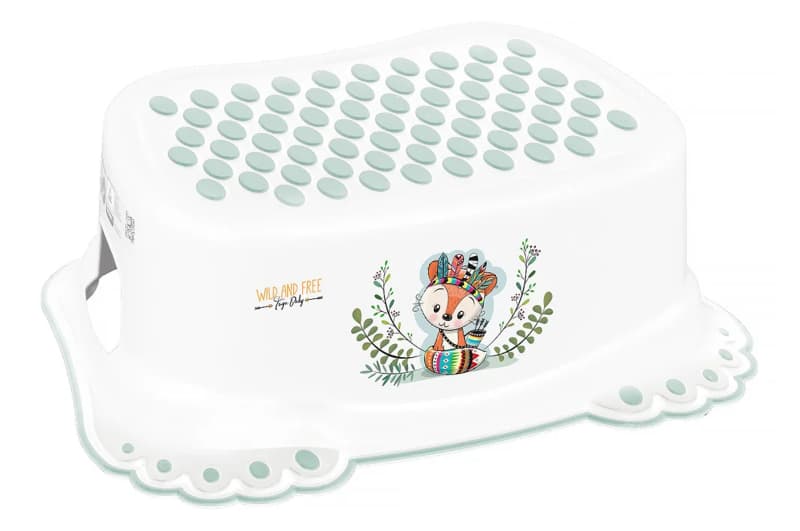 Підставка для ніг DZ-006-103-LISEK "Дикий захід: Лисичка" біла TEGA