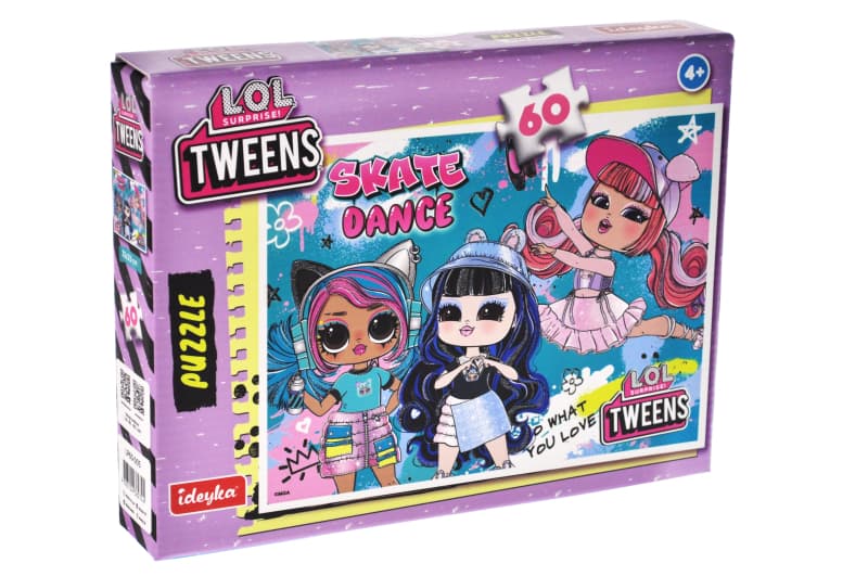 Пазли 60 елементів L.O.L. Tweens Skate Dance, Ideyka
