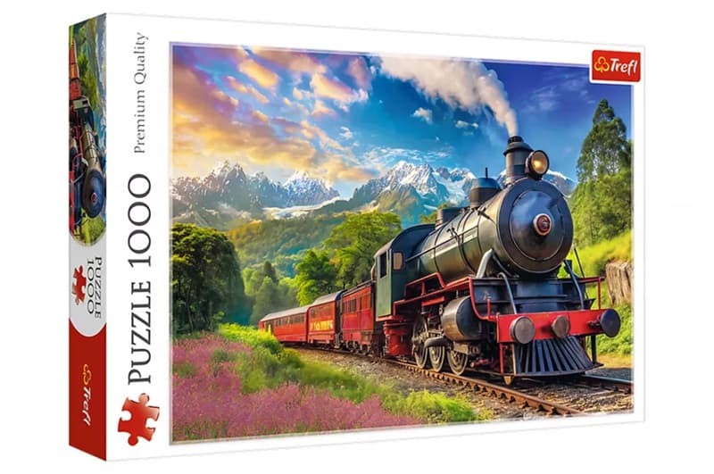 Пазли - 1000 елм. - 10929 "Подорож на поїзді", Trefl