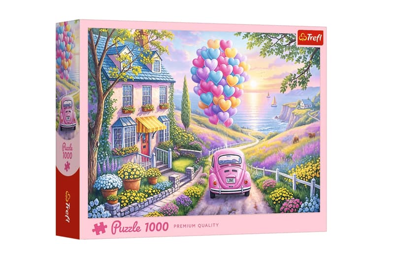 Пазли - 1000 елм. - 10971 "Романтична поїздка" Trefl