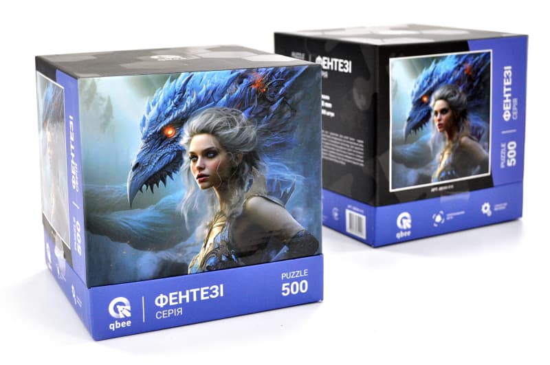 Пазли - 500 елм. - QB500-010 "Володарка Дракона" qbee