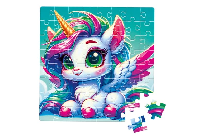 Пазли Vladi Toys De.tail «Замріяна єдиноріжка», 64 деталі, DT1234-01, фото 3