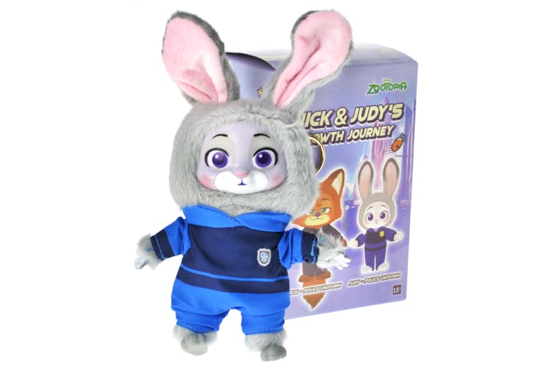 Іграшка-сюрприз м'яка Брелок Зоотрополіс Zootopia 2 СЕЗОН у коробці 20см, фото 3