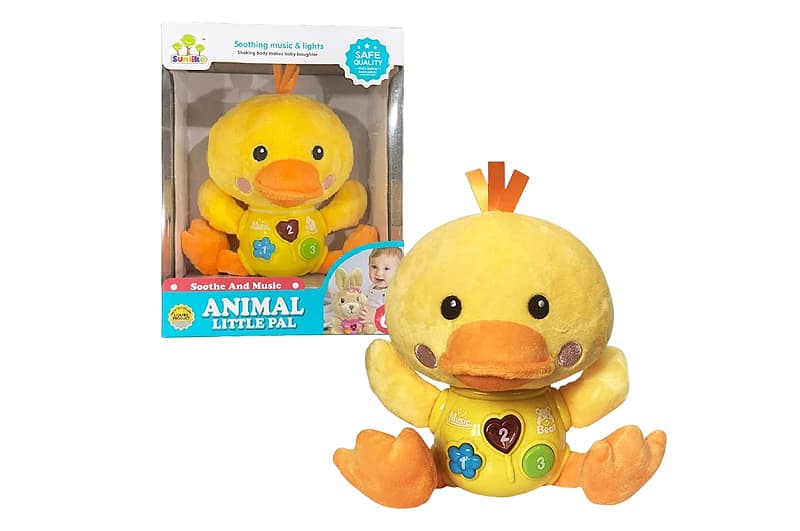 Музичне каченя SL88027 на батарейках в коробці р.23.5x11x18.5 см YG Toys