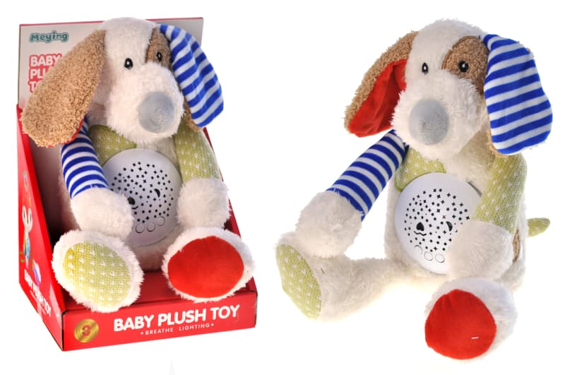 М'яка іграшка 033-38A "Собака" на батарейках р.15x15 см YG Toys