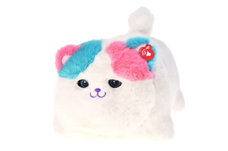 Інтерактивний пухнастий котик  Fluff Pets мявкає, мурчить і реагує на дотики, фото 3