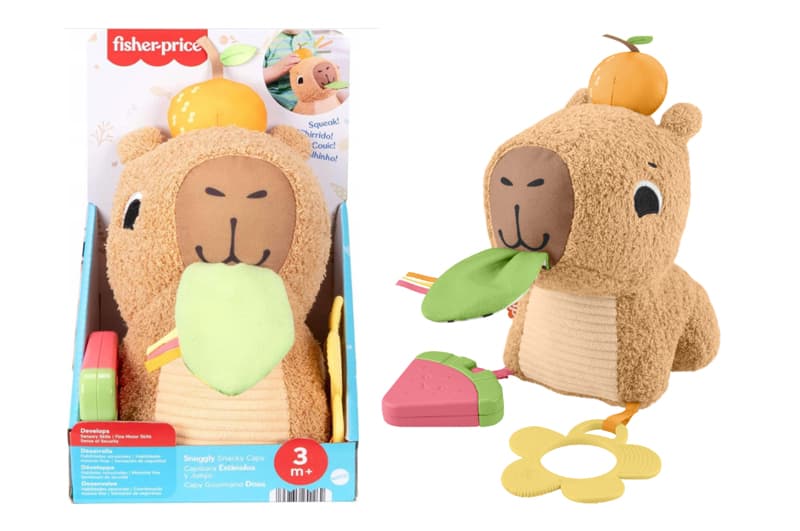 Розвиваюча м'яка іграшка "Капібара" Fisher-Price