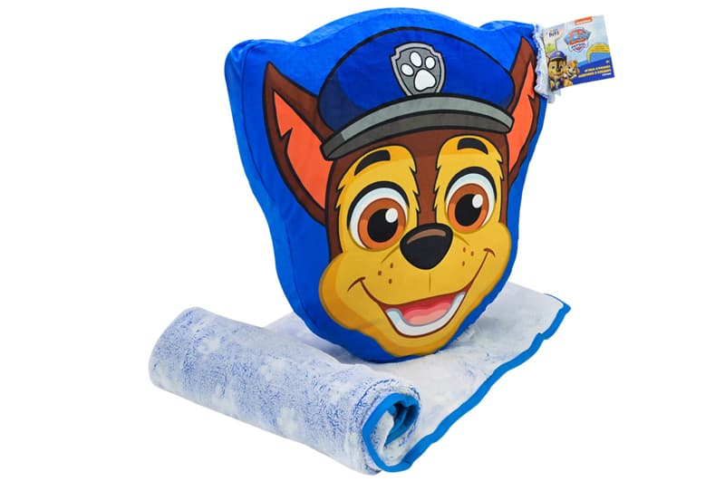 М'яка подушка з пледом KH70/001L Paw Patrol  р. 38x41x7см плед, р.118x80см Kids Hits, фото 2