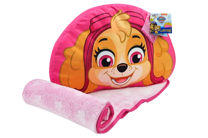 М'яка подушка з пледом KH70/002L Paw Patrol р.44x29x7см плед р.118x80см Kids Hits, фото 2