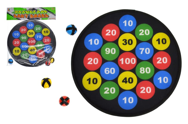 Дартс на липучках 36-4 в кульку р.44,5x36,5x3,5 см YG Toys