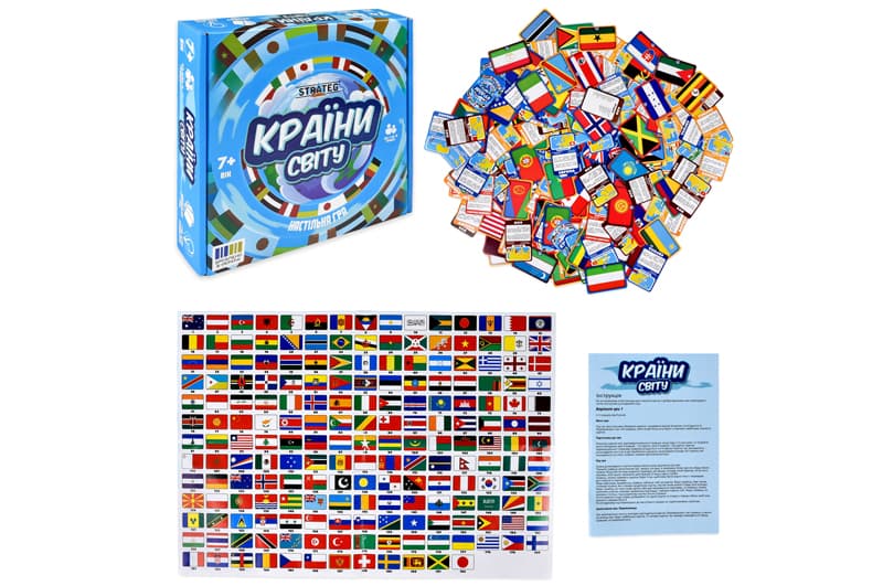 Настільна гра 30952 "Країни світу" STRATEG