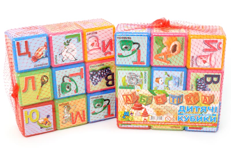 Кубики 14043 "Абетка" велика Mtoys