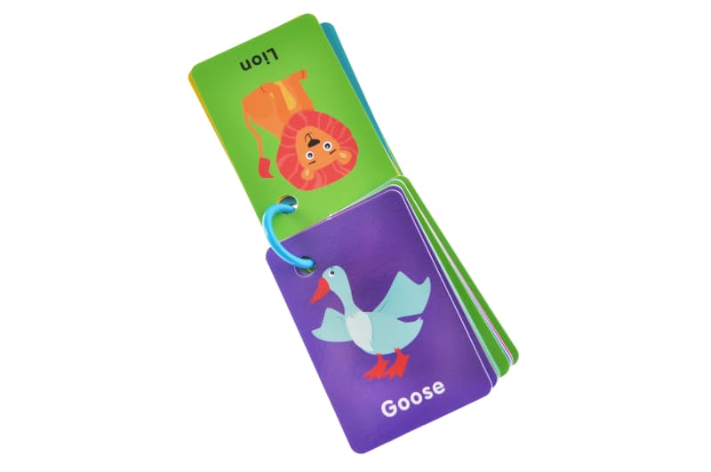 Картки на кільці «Англійська. Світ тварин» Vladi Toys VT5000-15, фото 6