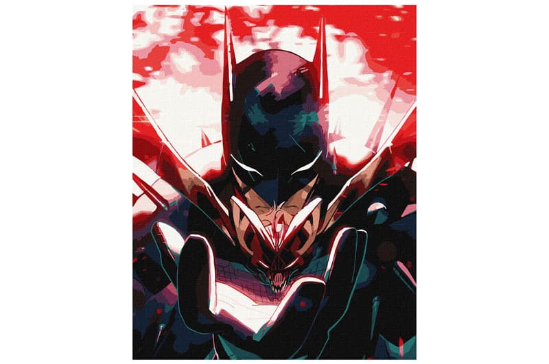 Набір для розпису по номерах 40x50 см KHO8718 "Batman: Темний Лицар" з фарбами металік Ideyka