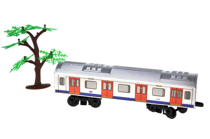 Залізна дорога JHX5507 "Метро" на батарейках, в коробці р.36x6,5x25 см YG Toys, фото 5