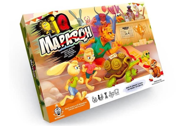 Настільна гра G-IQM-01-01U "IQ Марафон" DANKO