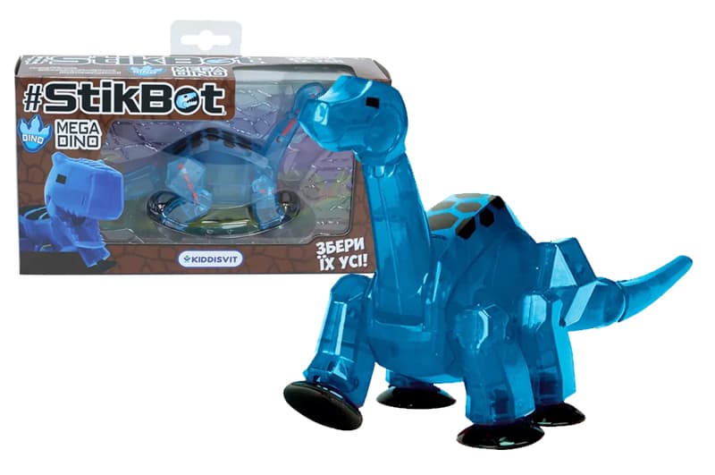 Фігурка для анімації Stikbot Mega Dino — Бронтозавр