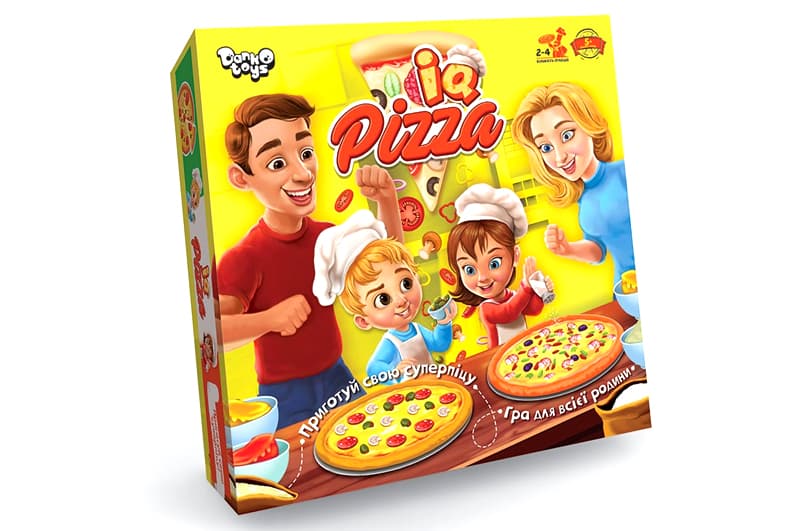 Настільна гра G-IP-01U "IQ Pizza" DANKO