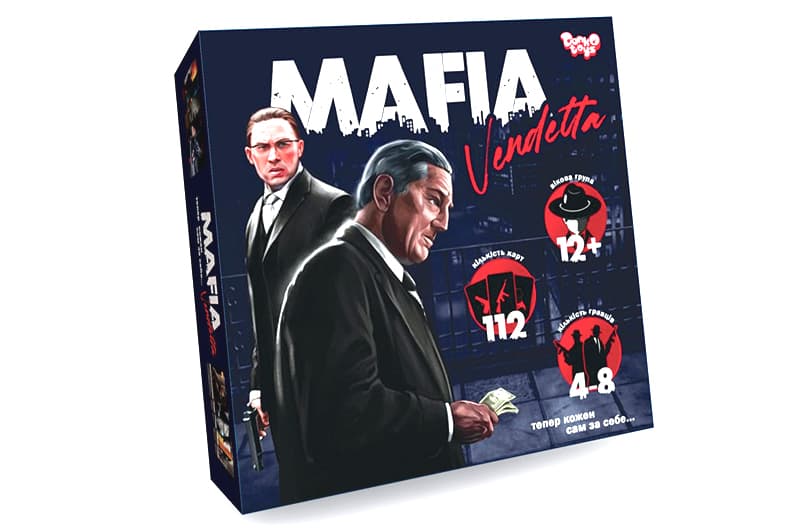 Настільна гра MAF-01-01U "MAFIA Vendetta" DANKO