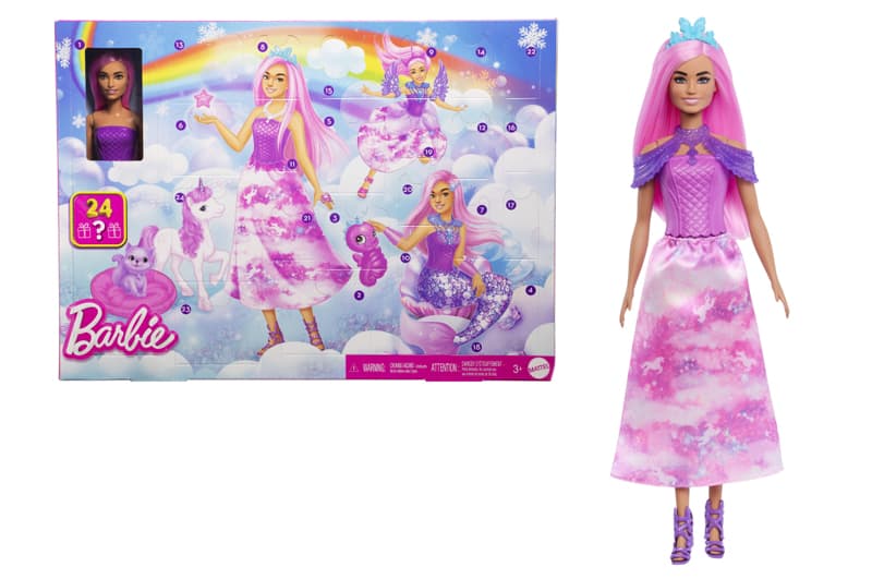 Адвент-календар "Фантастична трансформація" JFL66 Barbie