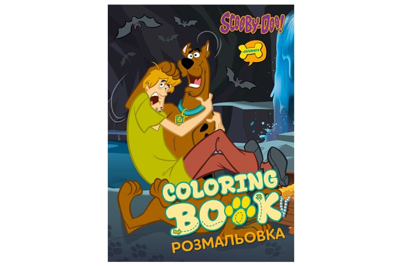 Розмальовка LCB42 WB Scooby-Doo зі стікерами IDEYKA