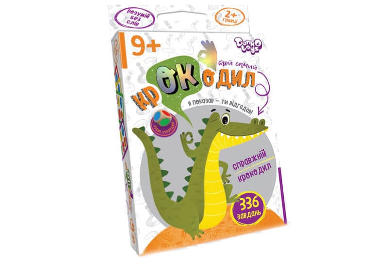Настільна гра CROC-02-01U "Той самий крокодил" DANKO