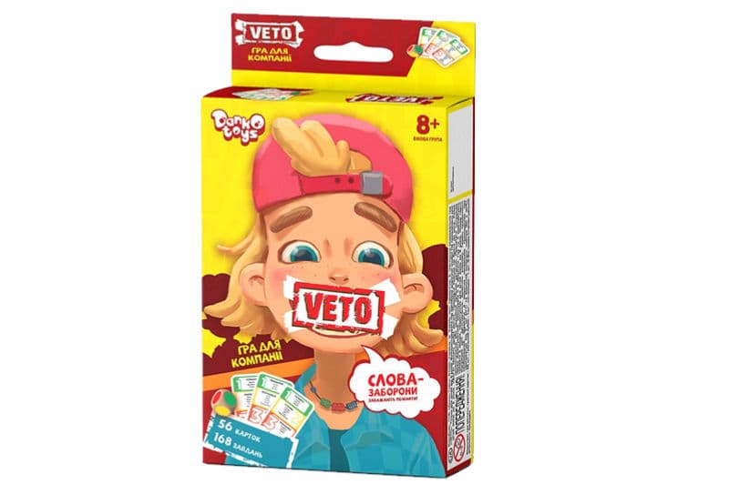 Настільна гра VETO-02-01U "VETO" міні DANKO
