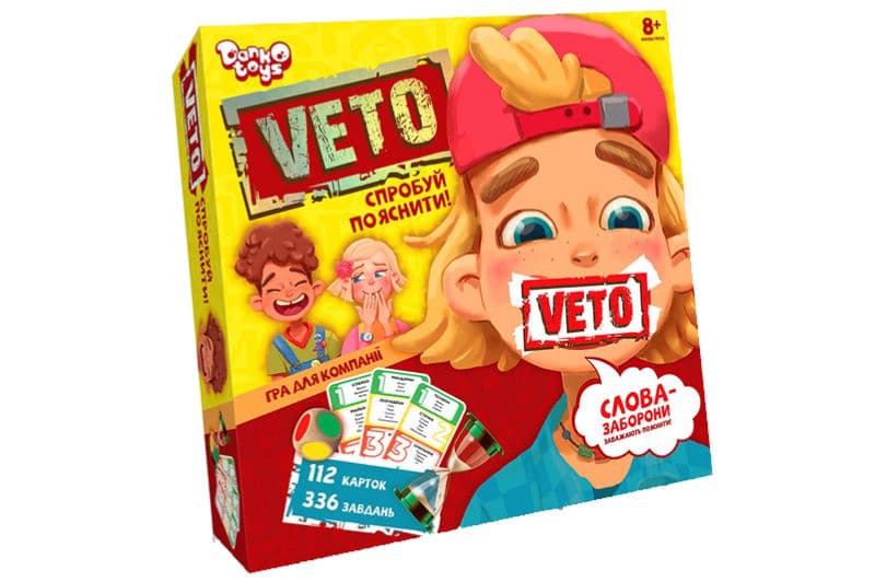 Настільна гра VETO-01-01U "VETO" DANKO