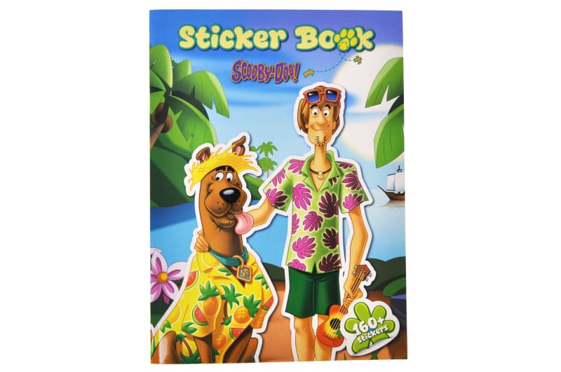 Стікербук SBL0001 "Scooby-Doo: Пригоди Скубі" IDEYKA