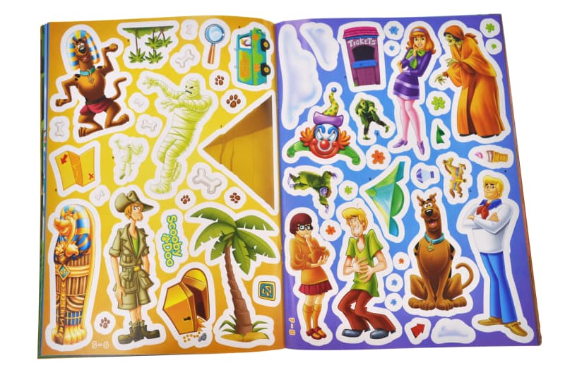 Стікербук SBL0001 "Scooby-Doo: Пригоди Скубі" IDEYKA, фото 4