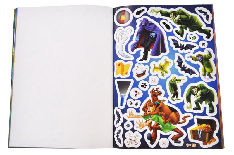 Стікербук SBL0001 "Scooby-Doo: Пригоди Скубі" IDEYKA, фото 5