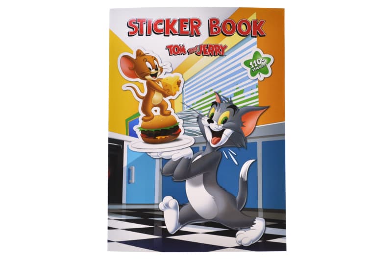 Стікербук SBL0002 "Tom and Jerry: Історії Тома і Джері" IDEYKA