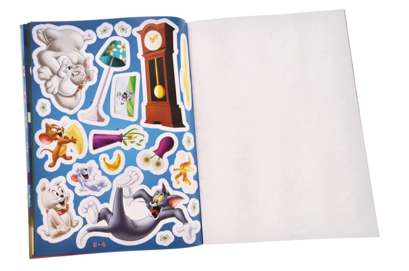 Стікербук SBL0002 "Tom and Jerry: Історії Тома і Джері" IDEYKA, фото 4