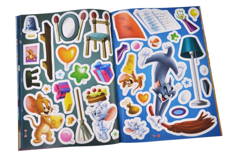 Стікербук SBL0002 "Tom and Jerry: Історії Тома і Джері" IDEYKA, фото 5