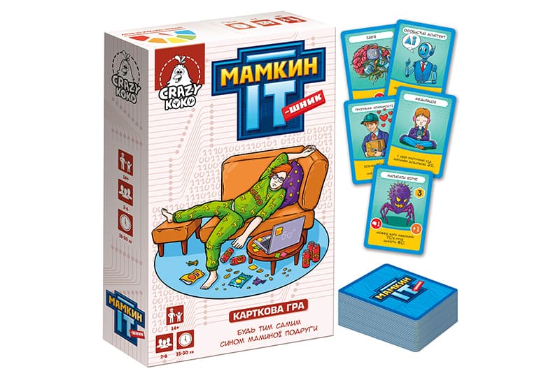 Гра настільна розважальна VT5903-05 "Мамкин IT-шник" Vladi Toys