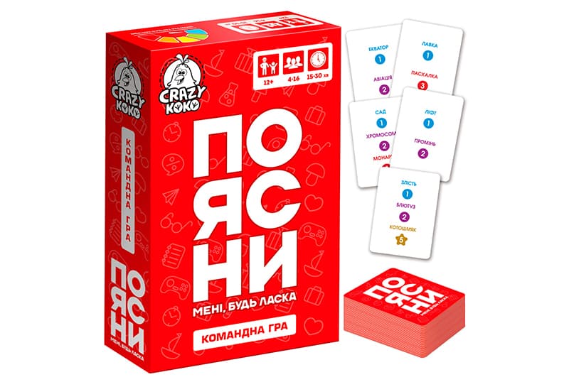 Гра настільна розважальна VT5903-08 "ПОЯСНИ мені будь ласка" Vladi Toys