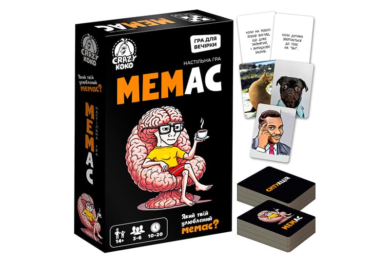 Гра настільна розважальна VT5903-12 "Мемас" Vladi Toys
