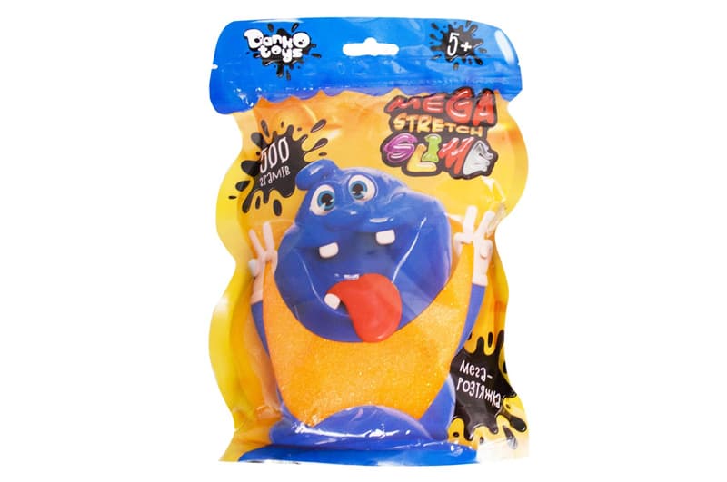 Слайм SLM-12-01U "Mega Stretch Slime" 500 гр, в пакеті DANKO