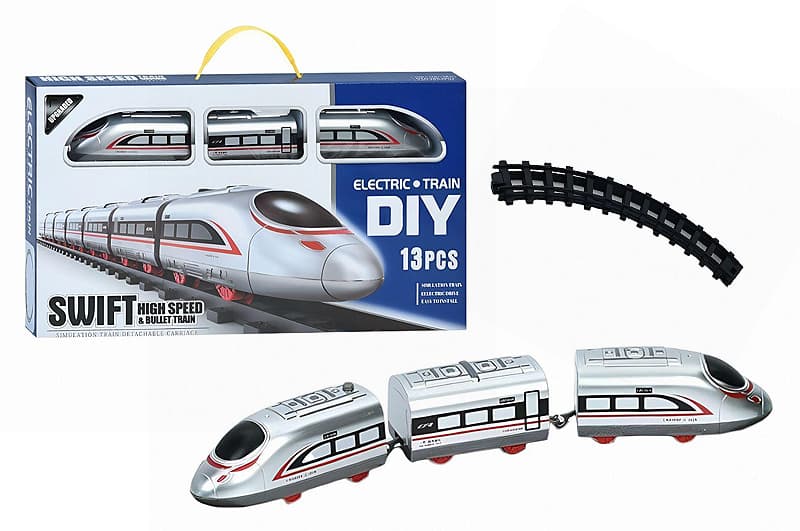 Залізниця XZ006 на батарейках, в коробці р.41x6.5x24 см YG Toys