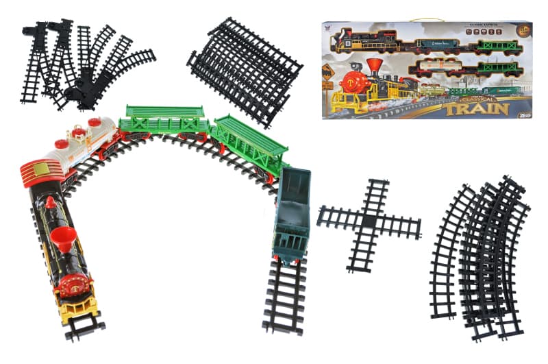 Залізниця 2088-1 на батарейках, в коробці р.72x7x35 см YG Toys