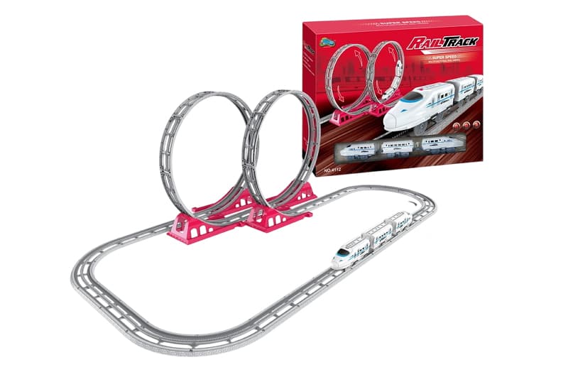 Залізниця 4112B на батарейках, в коробці р.50x9x38.5 см YG Toys
