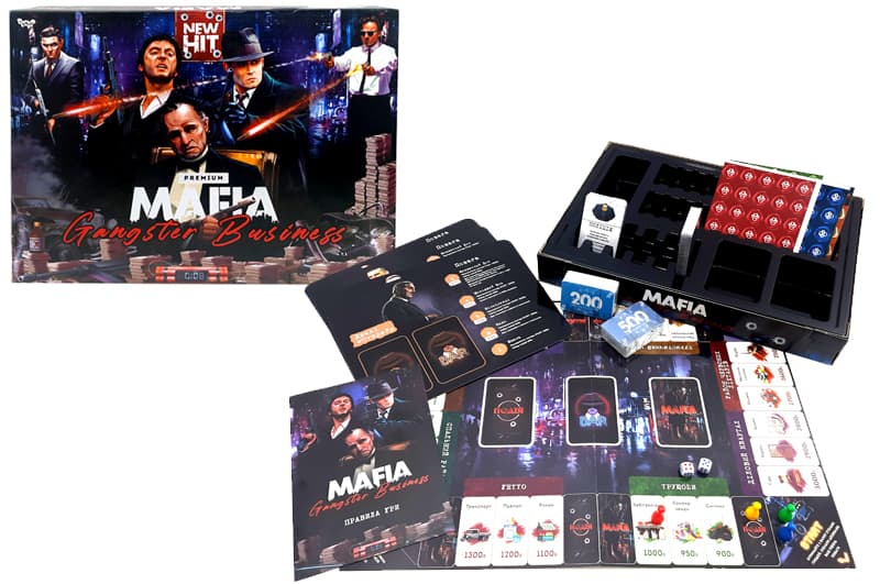 Настільна гра «MAFIA. Gangster Business. Premium» MAF-03-01U, Danko Toys