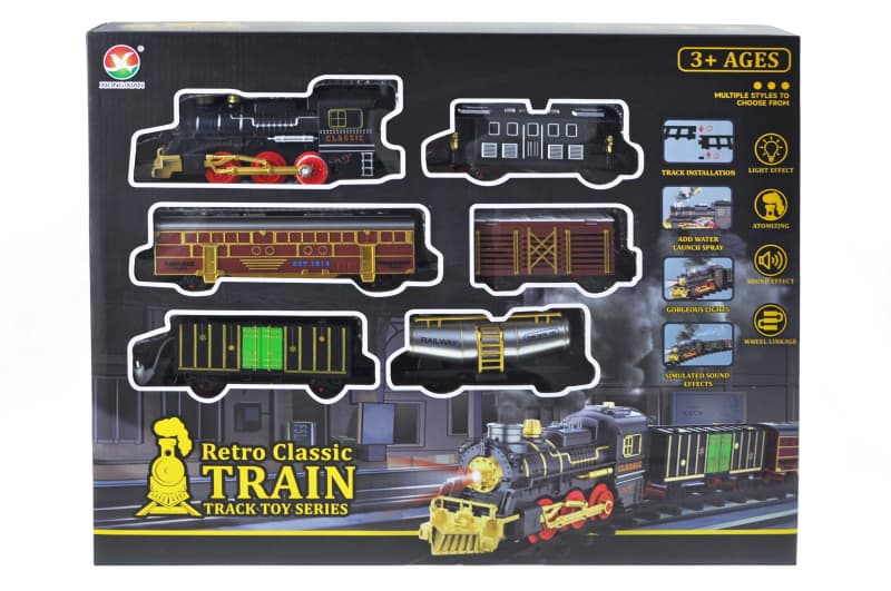 Залізниця 699-36A на батарейках, в коробці р.48.5x7.5x38 см YG Toys