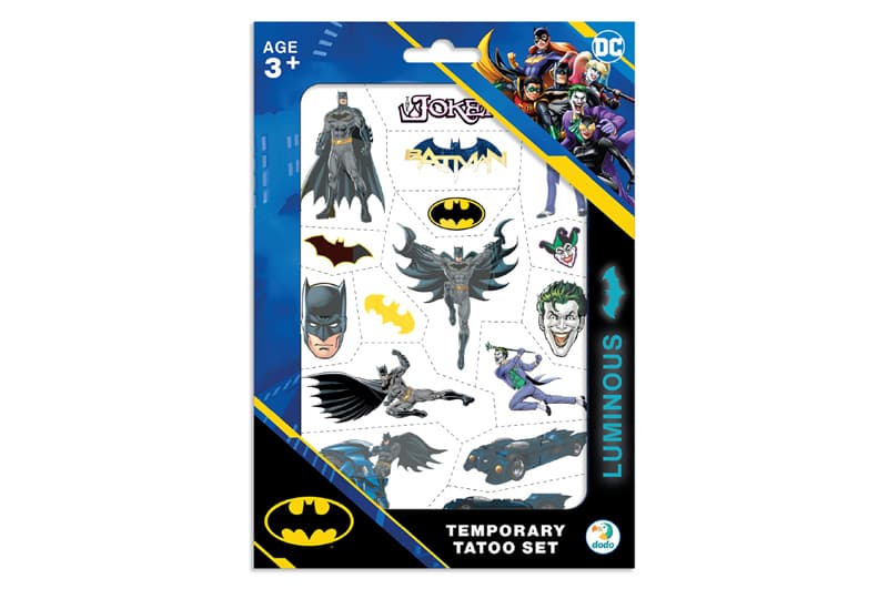 Набір тимчасових тату 200548 "BATMAN" Герої DoDo