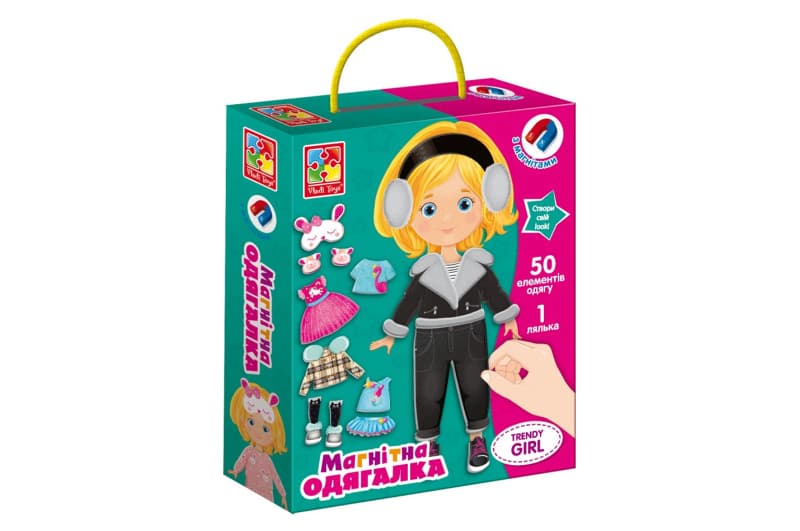 Магнітна одягалка "Trendy girl" VT3702-23 VladiToys