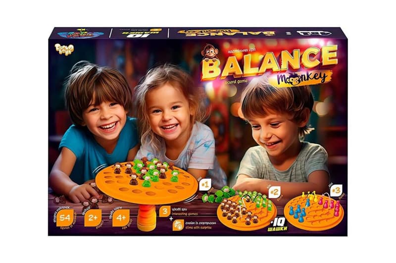 Настільна гра BalM-02 "Balance Monkey" велика DANKO