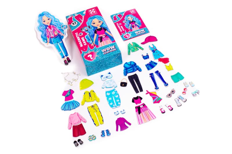 Магнітна гра-одягалка WOW Surprise «Bloger» Vladi Toys VT3210-12