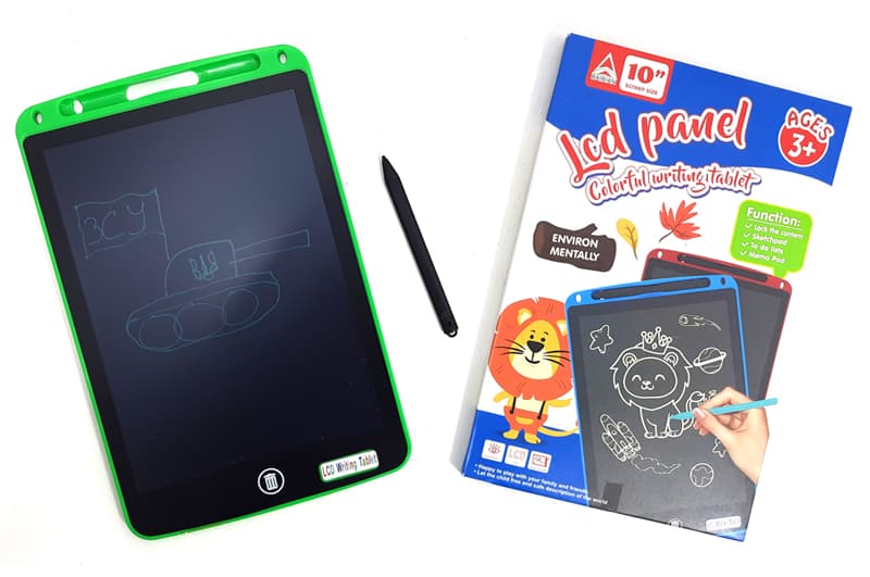 Монохромний LCD-планшет для малювання YG TOYS Writing Tablet 10″